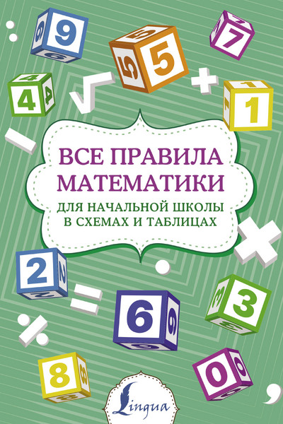 Все правила математики для начальной школы в схемах и таблицах