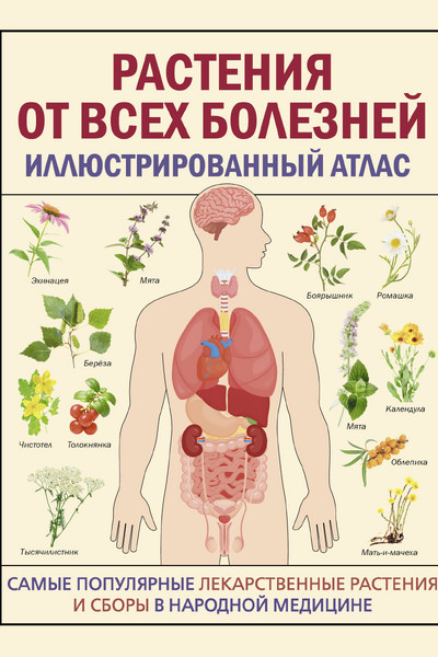 РАСТЕНИЯ ОТ ВСЕХ БОЛЕЗНЕЙ. Иллюстрированный атлас