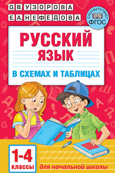 Русский язык в схемах и таблицах. 1-4 класс